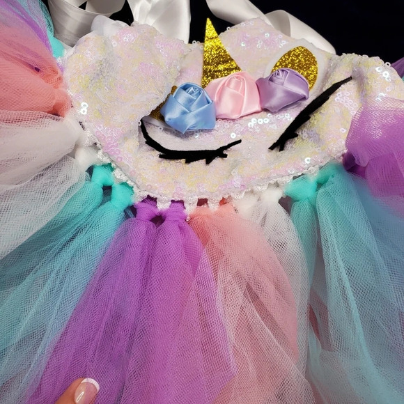 Tutu Dreams Sequin Unicorn Dress - Picture 5 of 5